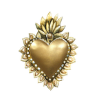 mi|tu corazón - gold-sacred-heart